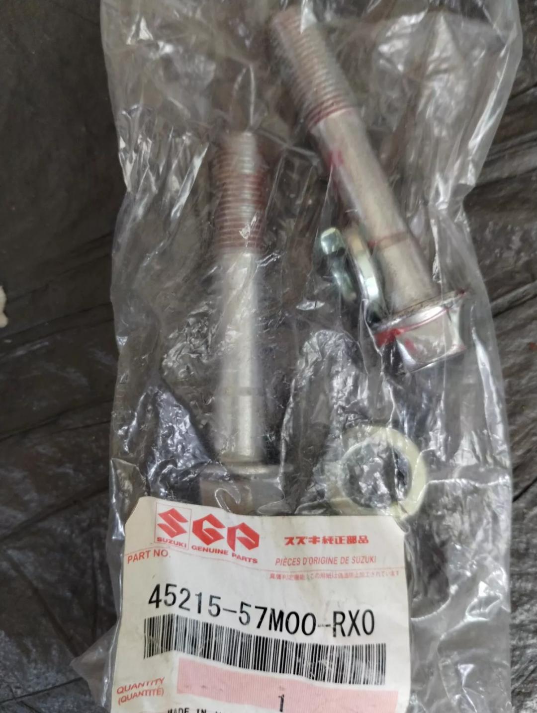 Suzuki genuine bolt No: 45215-57M00-RX0