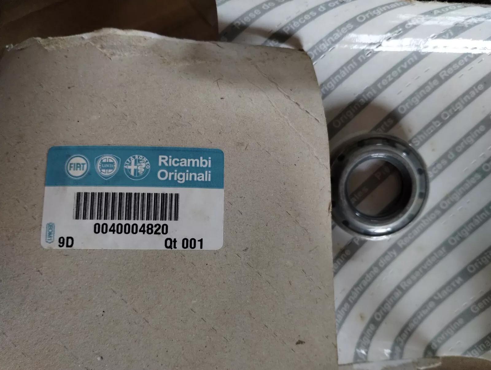 Genuine Fiat, Lancia, Alfa Romeo SEAL GASKET. Nr: 40004820