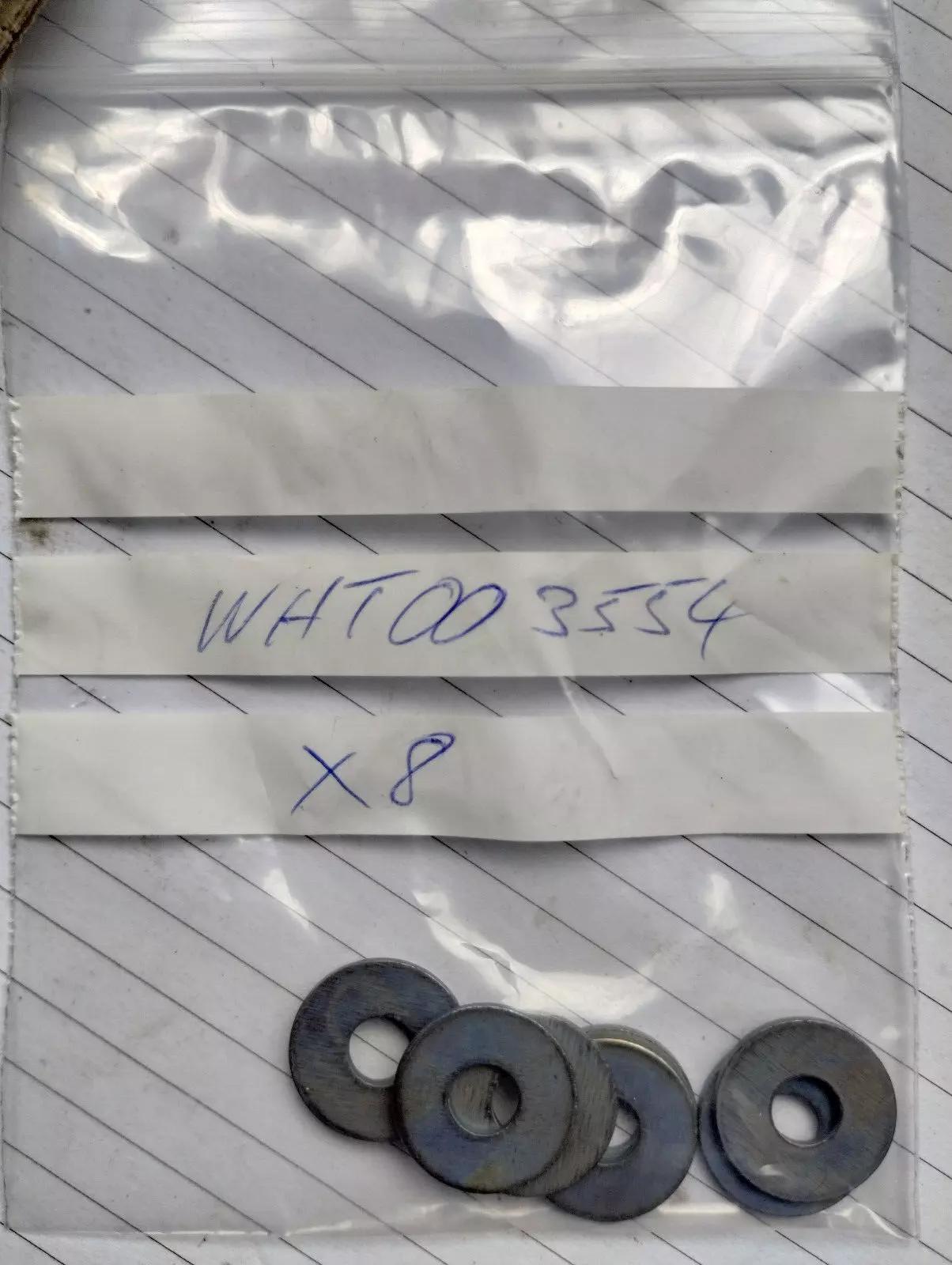 ORIGINAL VW GROUP PARTS, WASHER. 8 PCS. Nr: WHT003554