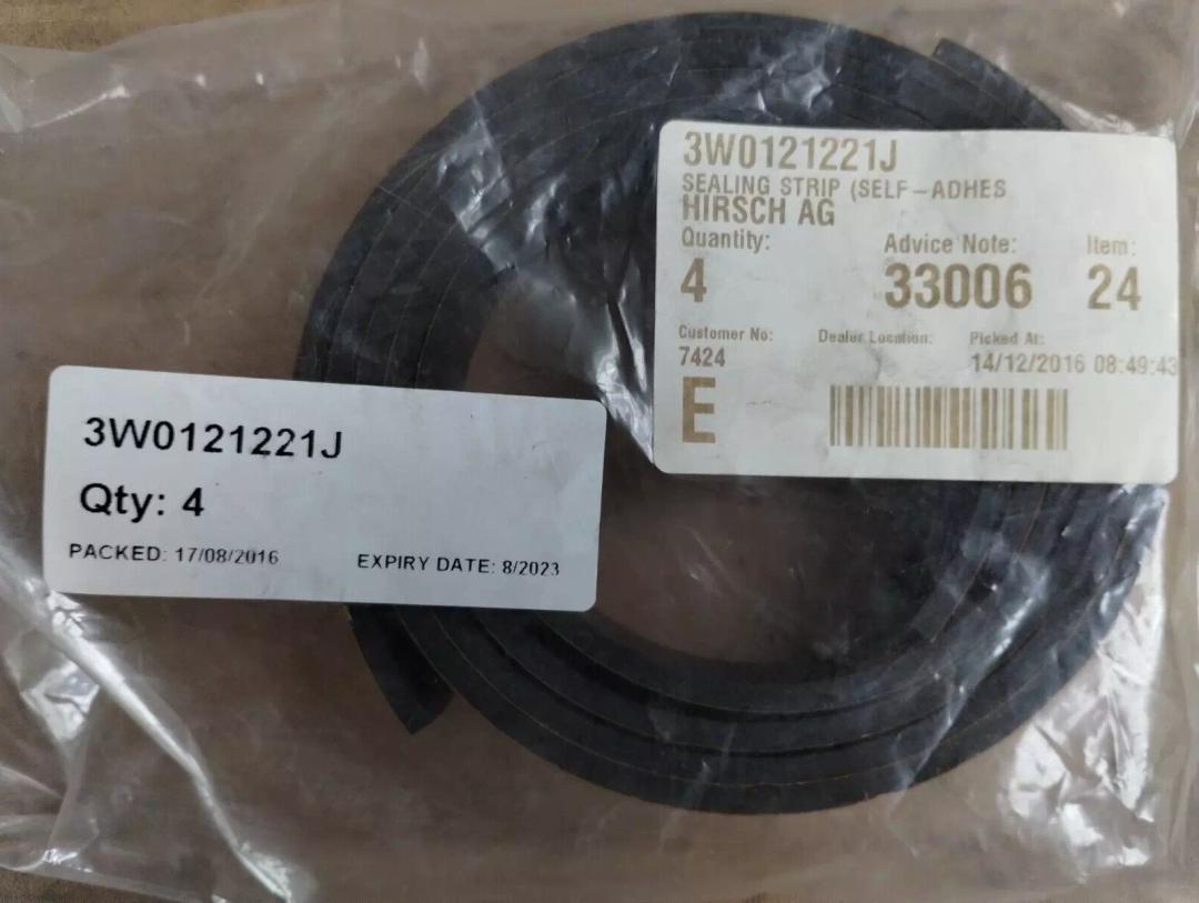 Bentley genuine SEALING STRIP (SELF-ADHES). Nr:3W0121221J