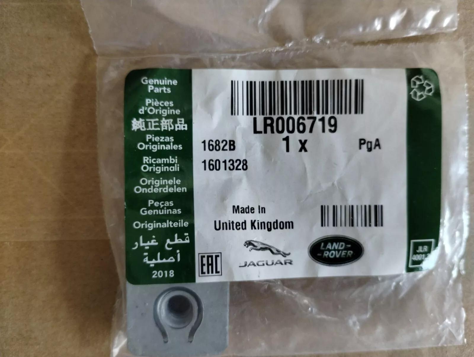 Genuine Jaguar, Land Rover, nut. 2 pcs.Nr: LR006719