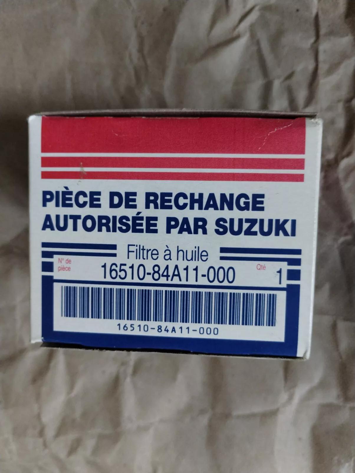 Genuine Suzuki filter. Nr: 16510-84A11