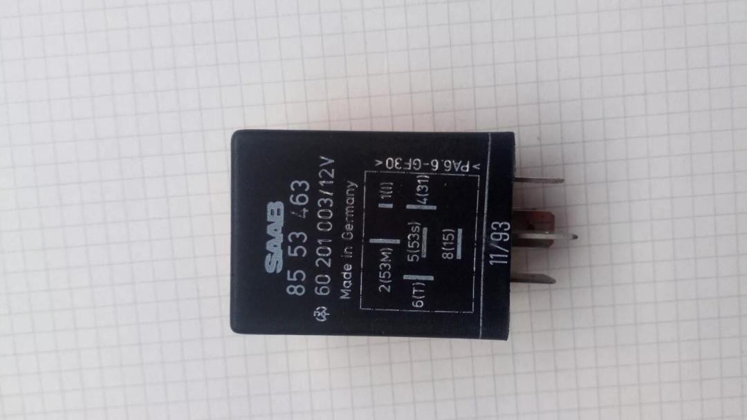 Saab, Relay, Relais. Teilenr: 8553463