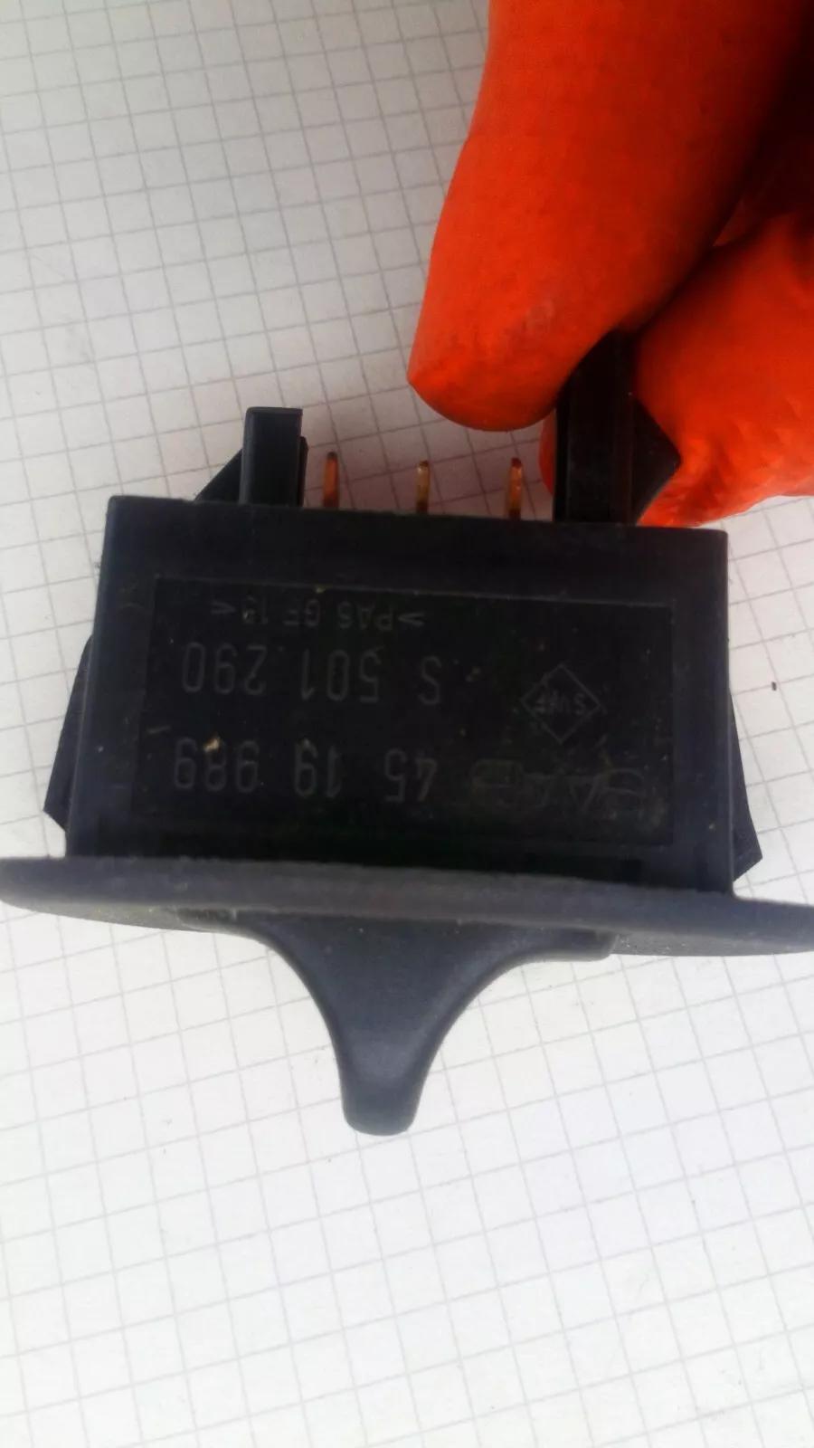 SAAB 900, 9-3, Window switch.Nr:4519989