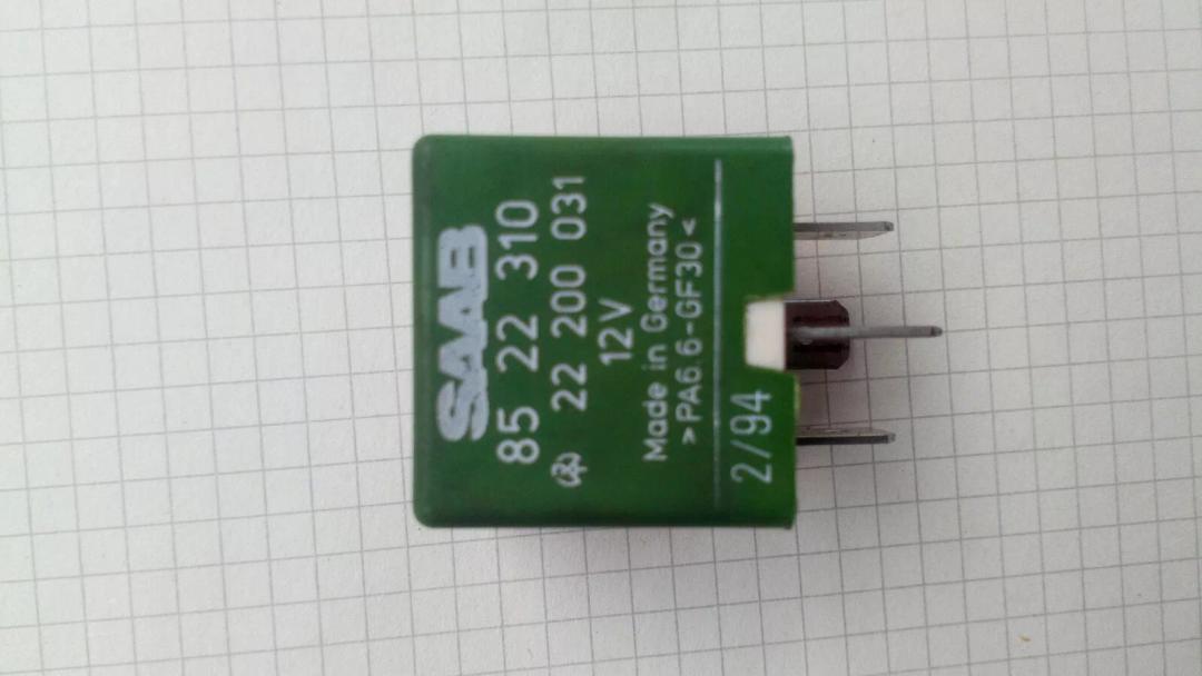 Saab Relay, Relais. Teilenr:8522310