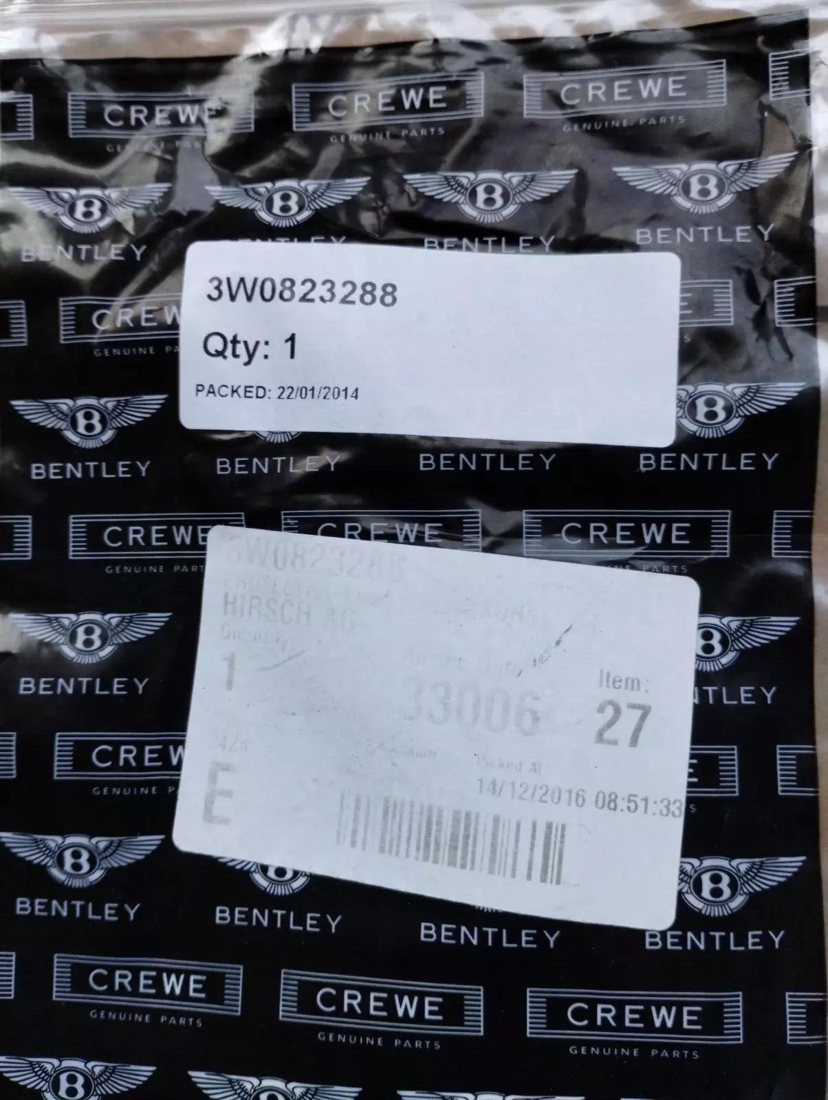 ORIGINAL BENTLEY PROTECTIVE FILM (SELF-ADH). 1 PCS.Nr: 3W0823288