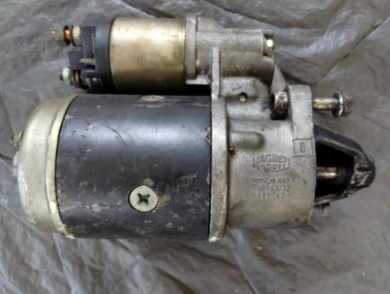 Magneti Marelli Maserati Starter motor. Part number 63221408.